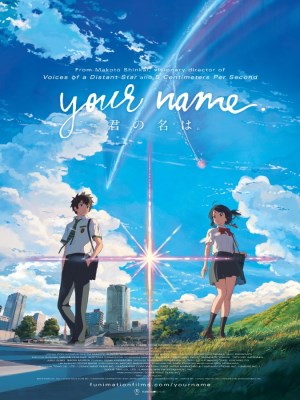 Your Name (Tên Cậu Là Gì) - Bộ phim là câu chuyện hoán đổi cơ thể của 2 cô cậu&nbsp;Mitsuha&nbsp;- nữ sinh trung học sống ở một thị trấn nhỏ của vùng Itomori và&nbsp;Taki&nbsp;– nam sinh tại thủ đô Tokyo đầy sôi động.Mitsuha luôn chán chường với cuộc sống tẻ nhạt của mình và mơ ước được làm anh chàng đẹp trai sống tại thủ đô. Trong khi đó, Taki hằng đêm lại nhìn thấy mình trong hình hài cô gái vùng miền quê. Ước mơ của cả 2 đã thành sự thật khi sao chổi nghìn năm xuất hiện trên trái đất và rồi cứ cách ngày lại được hoán đổi cơ thể cho nhau.